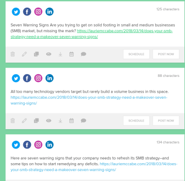 sample lately results